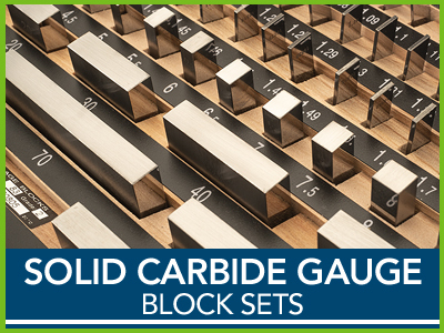 Tungsten Carbide Gauge Block Sets